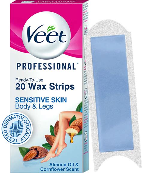 Buy Veet Professional Waxing Strips Kit For Normal Skin 20 Strips Online And Get Upto 60 Off At