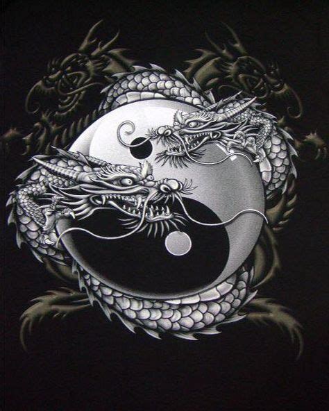 Yin Yang Dragon Symbolism And Origins Yin Yang Art Ying Yang Tattoo