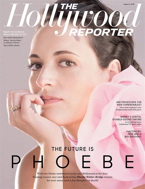 Phoebe Waller Bridge Sexy For The Hollywood Reporter Magazine The