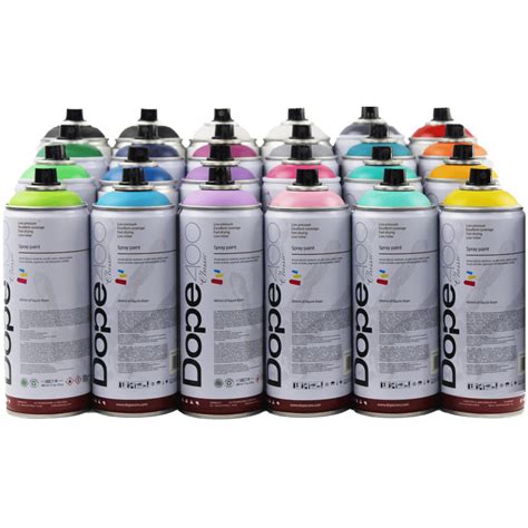 Dope Classic 24 Pack Spray Cans From Graff City Ltd Uk