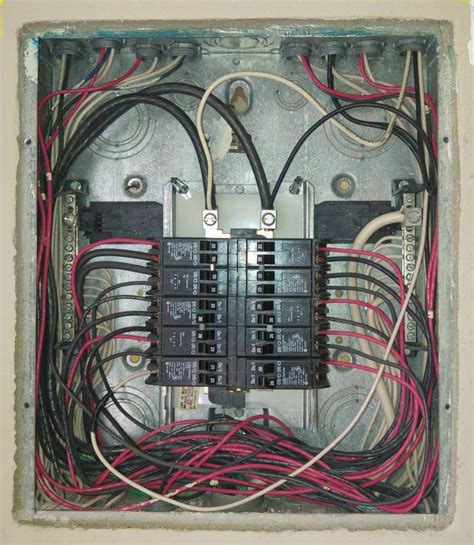 Electric Panel Box Diagram