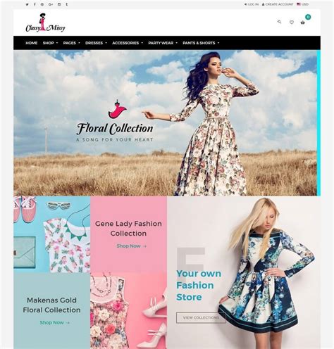 25 Best Fashion And Clothing Shopify Themes Theme Junkie