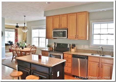 Islet kitchen or kitchen island can be seen as an ideal transition between the living room and kitchenette. 1000+ images about Gray Kitchens on Pinterest | Benjamin ...