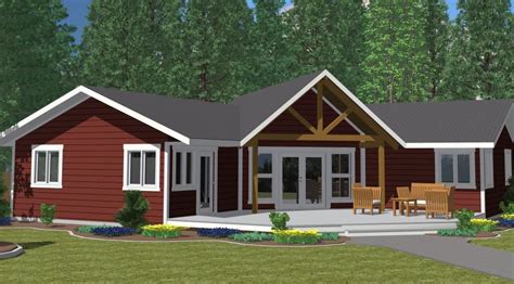 The Athabasca Classic Prefabricated Home Plans Winton Homes
