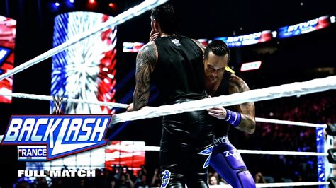 Full Match Damian Priest Vs Jey Uso World Heavyweight Championship Match Backlash France