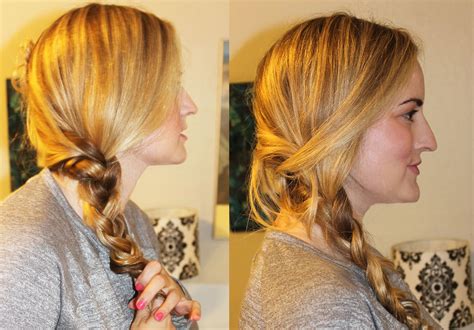 The Easiest Loose Side Braid Tutorial My Stiletto Life Beauty And Hair