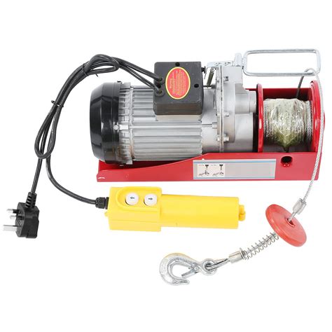 Buy Ebtools Electric Winch 200 400kg Electric Steel Cable Winch 12m