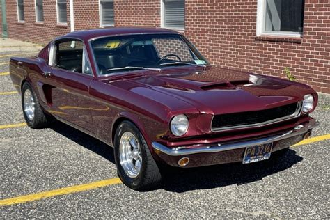 For Sale 1966 Ford Mustang Fastback Vintage Burgundy Metallic
