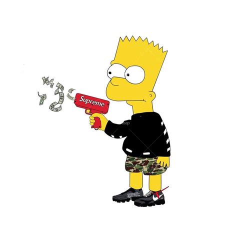 Hypebeast Bart Simpson Wallpapers On Wallpaperdog Vlrengbr