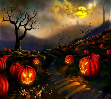 Scary Pumpkin Patch Scary Halloween Halloween History Spooky Pumpkin