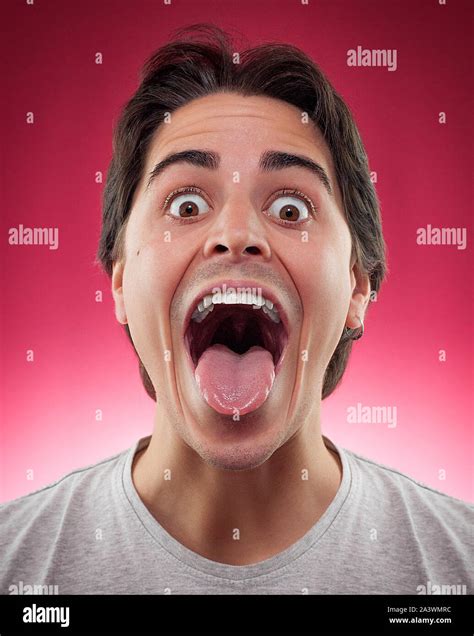 With His Mouth Scream Hi Res Stock Photography And Images Alamy