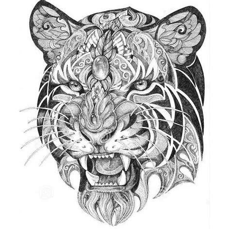Mandalas De Tigres Para Colorear 🥇 Dibujos Pintados Tigre Para