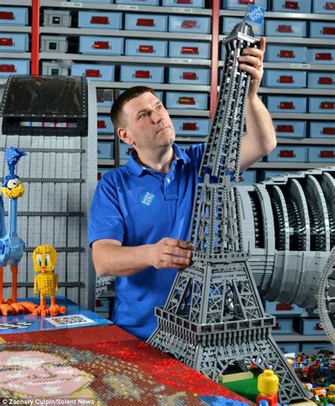 Father Gets Paid To Play With Legos All Day Long Duncan Titmarsh Lego Sculptures Lego Builder