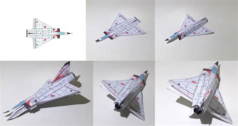 4d Paper Airplane Paper Airplane Template Modern Jet Paper Airplane
