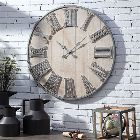 This Wall Clock Will Add Farmhouse Inspired Flair To Your Space Its
