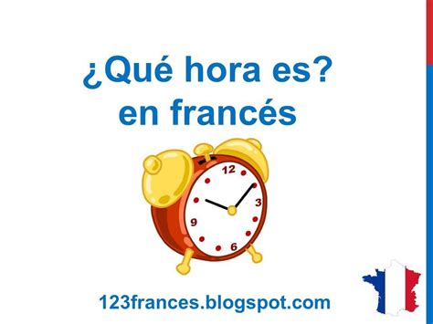 Learn vocabulary, terms and more with flashcards, games and other study tools. Curso de francés 11 - Qué hora es? Cómo decir la hora en ...