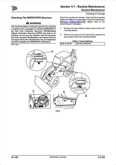 Jcb 3cx 4cx Backhoe Loader Service Manual 2 Auto Electrical Wiring