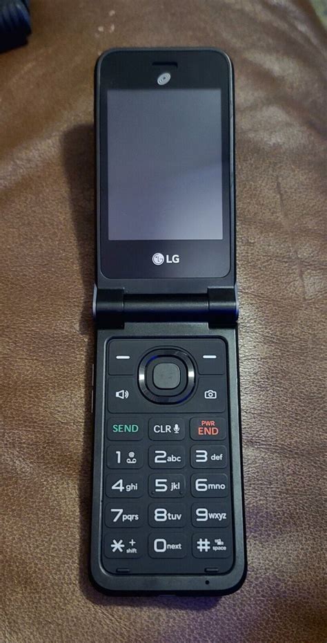 Lg Classic Flip 8gb Tracfone 4g Volte Flip Phone L125dl Gray Clean