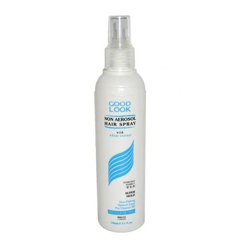 For people with thick black hair , some hairsprays damage your hair like perusal hairsprays. Good Look Non-Aerosol Hair Spray(id:8049598) Product ...