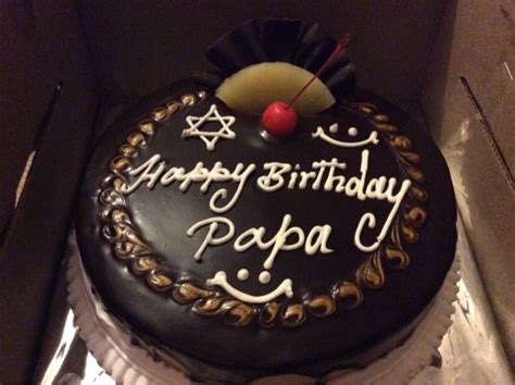 happy birthday cake papa aria art