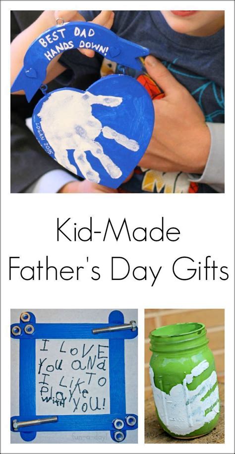 Invite your children to recycle some nuts and bolts to make a super sweet daddy heart. Sweet & Simple Homemade Gifts for Dad | Fun-A-Day ...