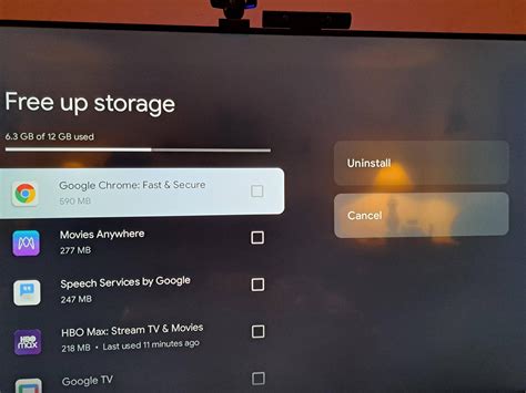 Help. Shield pro 2019 says I don't have enough space to install Plex