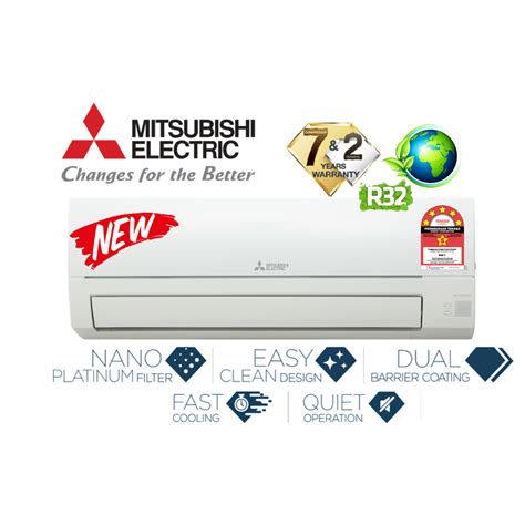 Mitsubishi 1hp15hp R32 Inverter Air Conditioner Msy Js10vf Msy