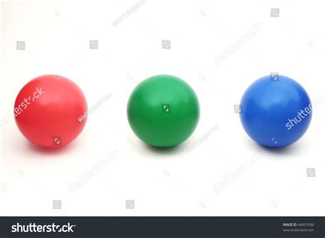 Three Color Balls Red Green Blue Stock Photo 44457436 Shutterstock