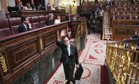 Fotos La Moción De Censura Del Psoe A Mariano Rajoy En Imágenes España El PaÍs