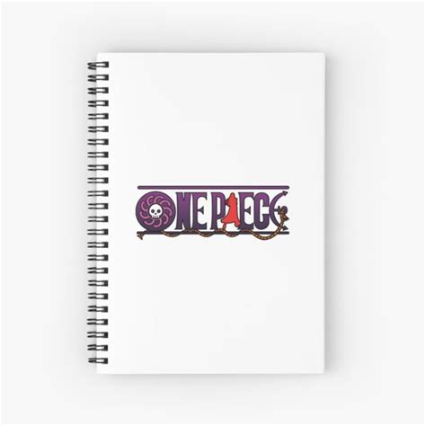 Boa Hancock One Piece Logo Spiral Notebook For Sale By Kobmamba Redbubble
