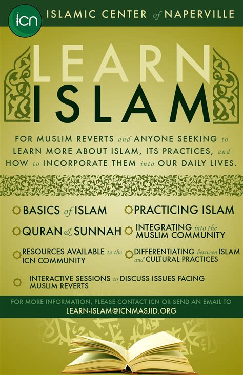Learn Islam Classes Islamic Center Of Naperville