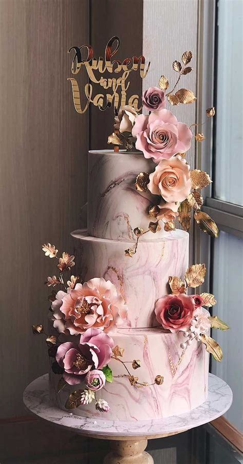 Wedding Cakes That Are Really Pretty Pretty Wedding Cakes