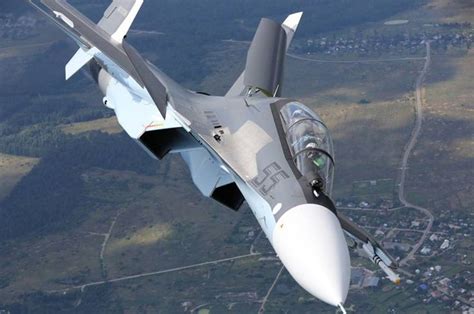 Russian Super Maneuverable Fighter Su 30smСу 30СМ Tv Channel Star