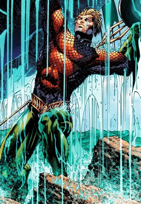Geeknetwork Aquaman By Jim Lee Sleekjoker Aquaman Dc Comics