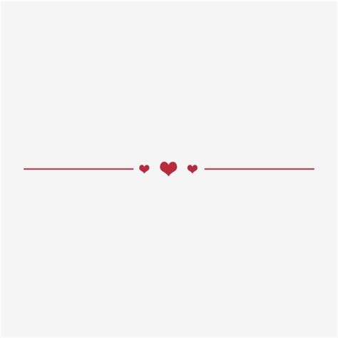 Love couple heart png is about is about heart, love, valentine s day, romance, couple. Red Love Dividing Line, Heart Shape, Dividing Line, Love ...