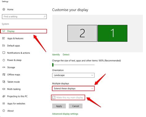 How To Setup Dual Monitors Or Multiple Monitors In Windows 10 Hot Sex Picture