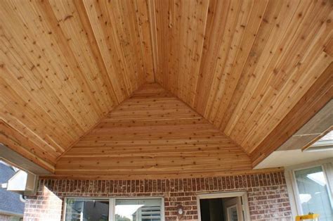 Also, the battens will somewhat flatten out uneven ceilings. Tongue and Groove Ceiling Wood | Tongue and groove ceiling ...