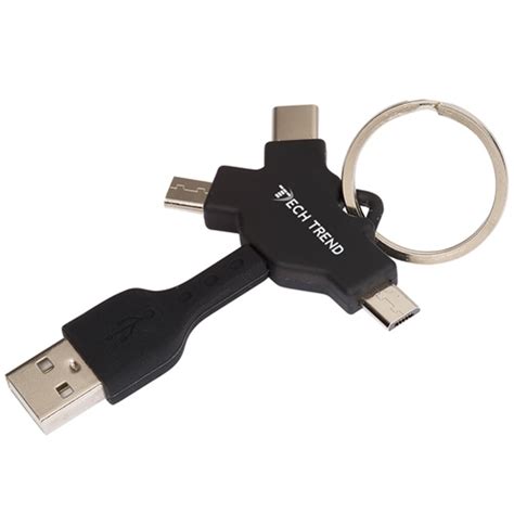 Multi Usb Cable Key Chain Silkletter