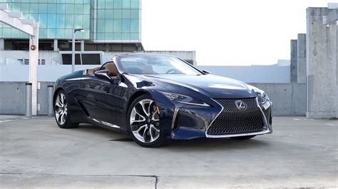 2021 Lexus Lc 500 Convertible Review An Open Top Concept Car For The Road