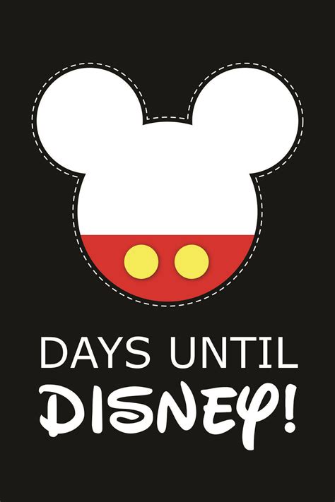 Walt disney world in florida. DIY Printable Disney Countdown | Disney countdown, Disney ...