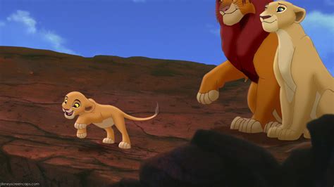 Simba And Nala With Their Daughter Kiara In The Lion King 2 Simbas Pride Lion King Movie