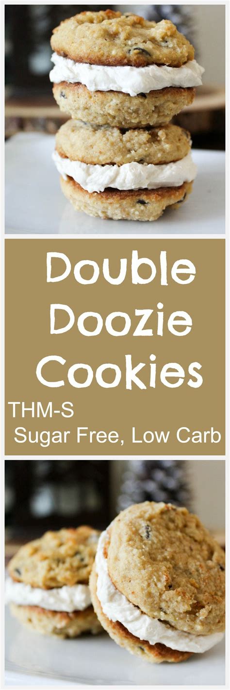 Important diabetes tips from experts (who are also diabetic). Double Doozie Cookies (THM-S, Sugar Free, Low Carb) | Low ...