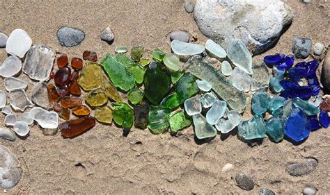 Finding Beach Glass Along Lake Michigan In Milwaukee