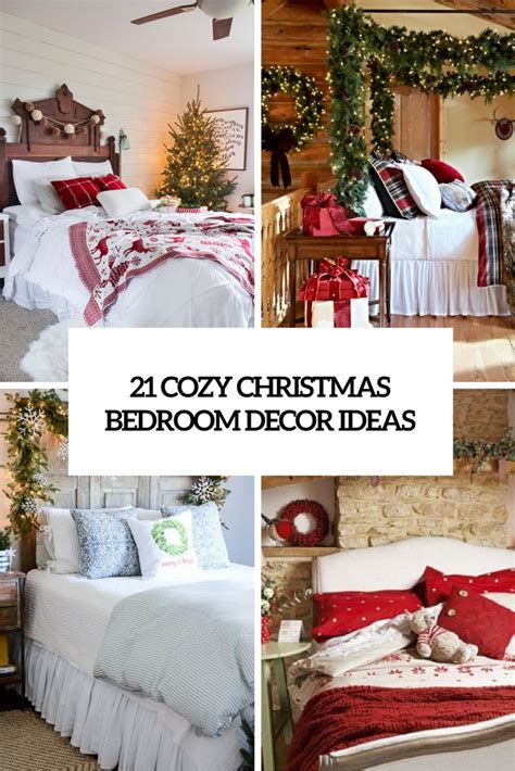 21 Cozy Christmas Bedroom Décor Ideas Shelterness