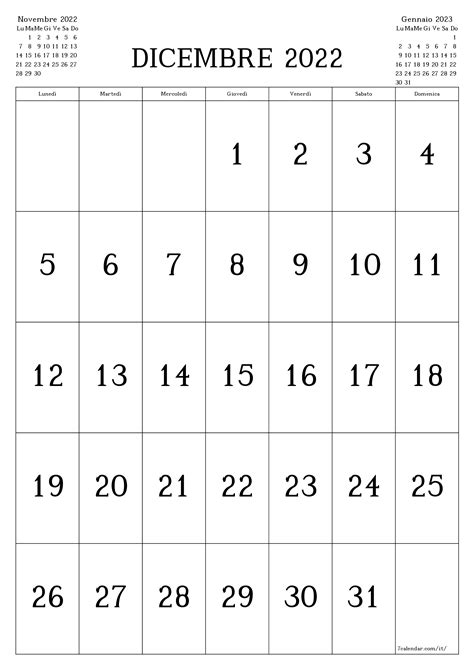 Calendario Dicembre 2022 Formato A4 Calendario Lunare Maggio