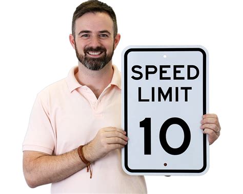 Speed Limit Signs By Mph
