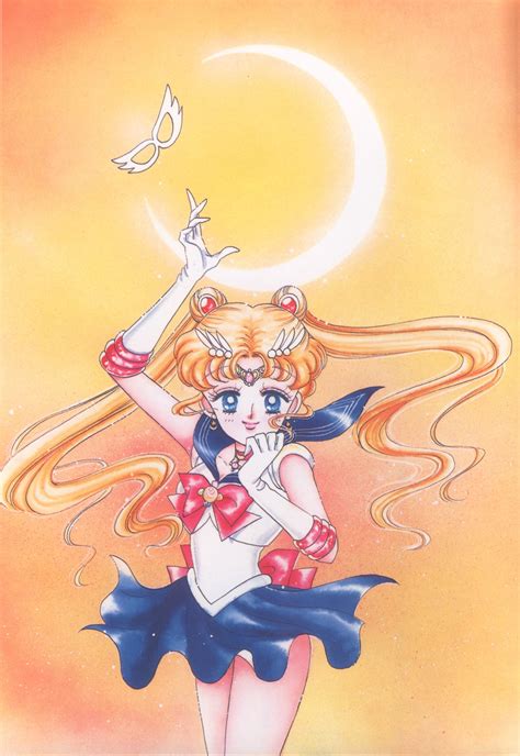 Galer A Sailor Moon Artbooks Oficiales Del Manga