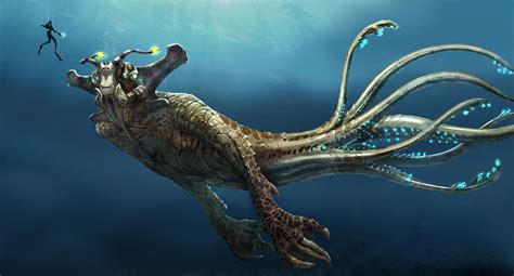 Early Sea Emperor Concept Art Released On Discord Rsubnautica