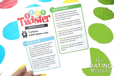 Diy Sexy Twister Bedroom Game For 2 The Dating Divas