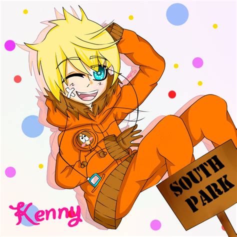 Kenny South Park Anime Style By Saadcafe On Deviantart